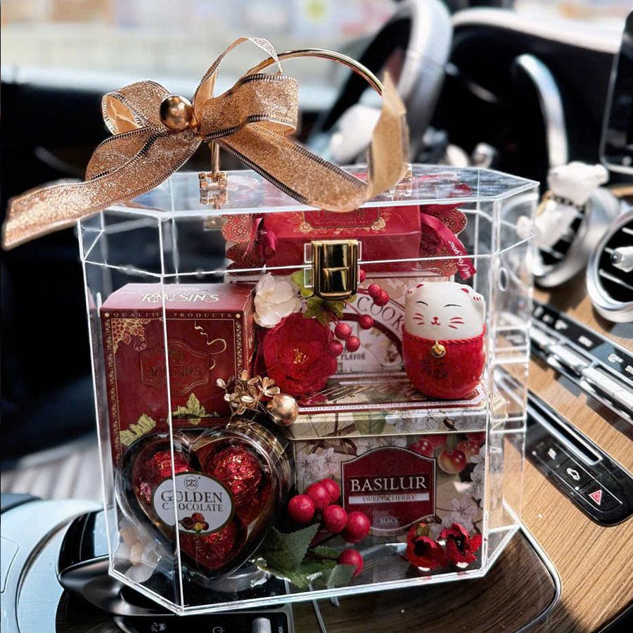 Hộp Mika Trong - 1 Cái Cao Cấp - Sỉ Phụ Kiện Hoa Hộp Mika Trong - 1 Cái Cao Cấp - Ảnh 3