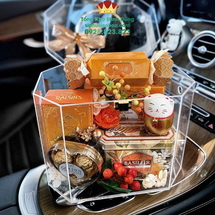 Hộp Mika Trong - 1 Cái Cao Cấp - Sỉ Phụ Kiện Hoa Hộp Mika Trong - 1 Cái Cao Cấp - Ảnh 2