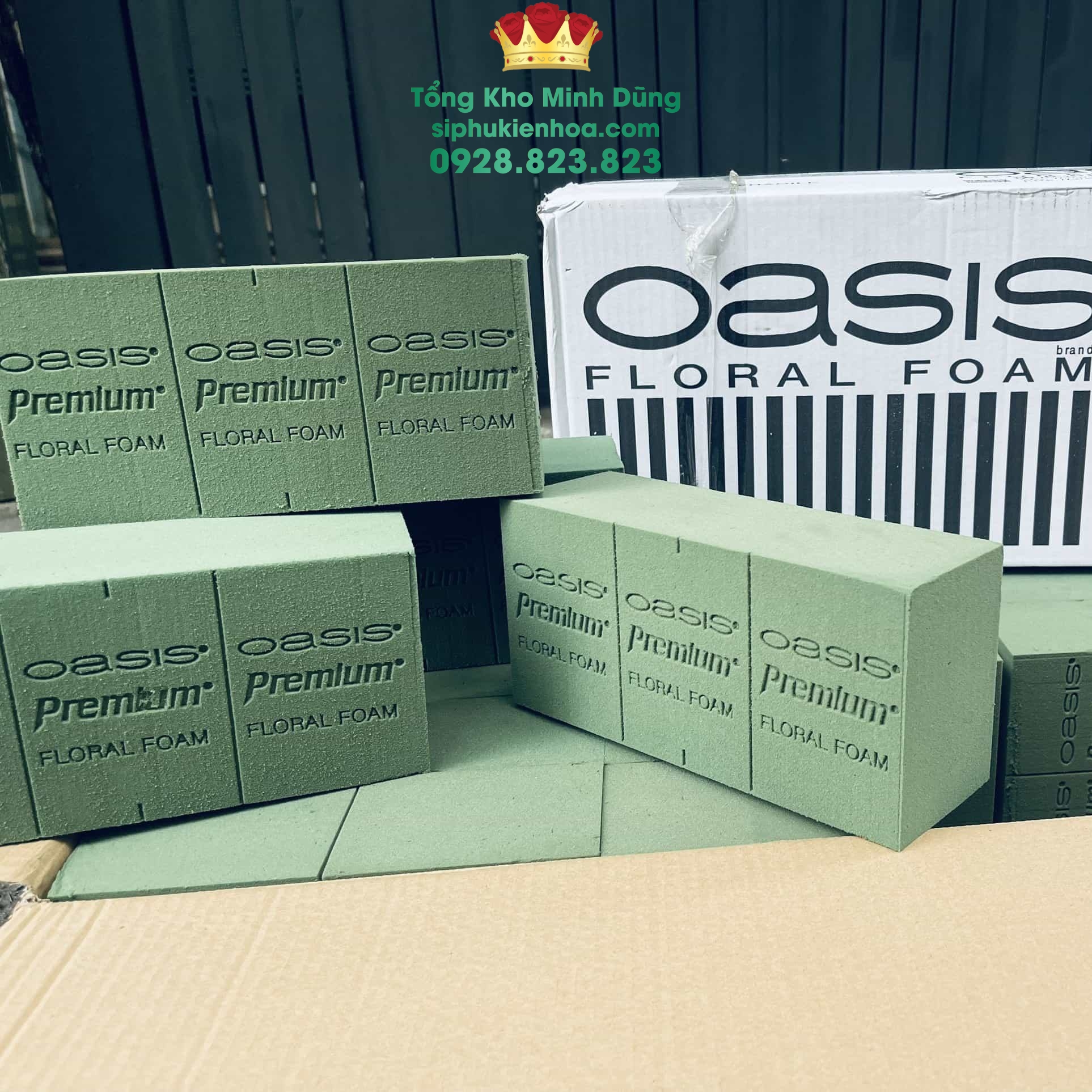 Xốp Trắng Premium Oasis Cao Cấp - Sỉ Phụ Kiện Hoa Xốp Trắng Premium Oasis Cao Cấp - Ảnh 2