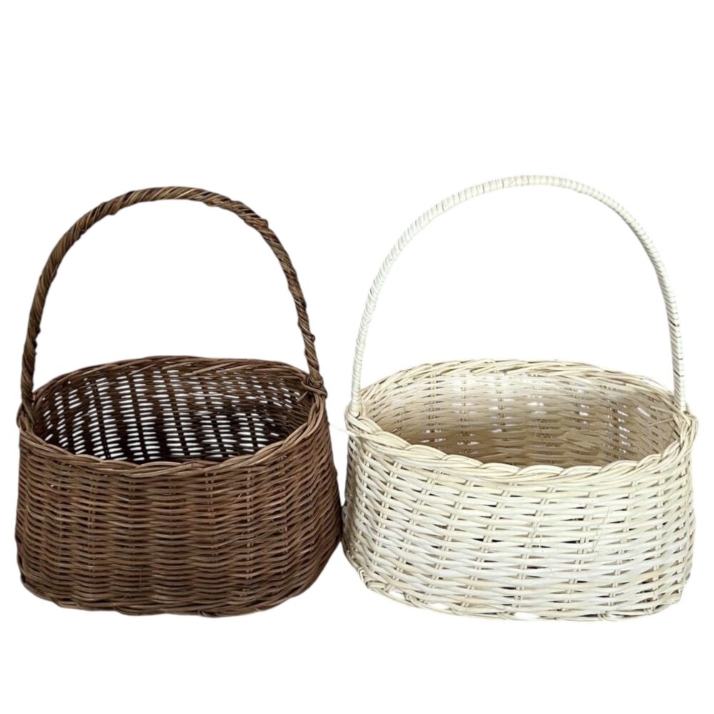 Giỏ Mây Cắm Hoa Cao Cấp