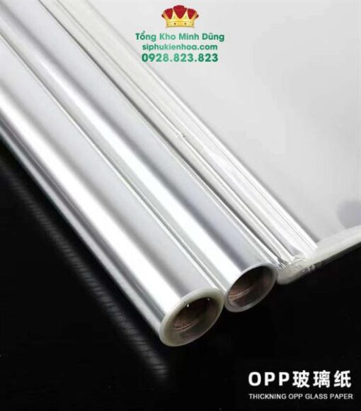 Cuộn Giấy Kiếng Trong Cao Cấp (60X150M) - Ảnh 2