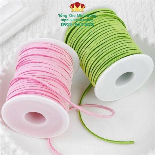 Ruy Băng Nỉ Xốp Cuộn Nhỏ Cao Cấp - Ảnh 3