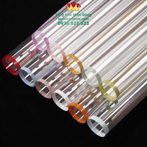 Giấy Kiếng Trong Viền Màu Cao Cấp - Ảnh 4