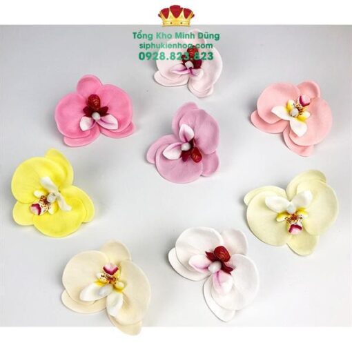 Hoa Sáp Lan Hồ Điệp Cao Cấp (Hộp 25 Bông) - Ảnh 3