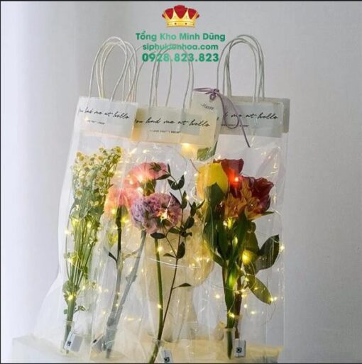 Túi Kiếng Đựng Hoa Cao Cấp (10 Cái) - Ảnh 4