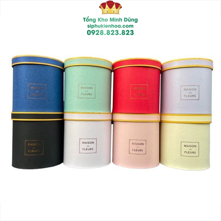 Set 3 Hộp Tròn Cắm Hoa Cao Cấp - Sỉ Phụ Kiện Hoa Set 3 Hộp Tròn Cắm Hoa Cao Cấp - Ảnh 2