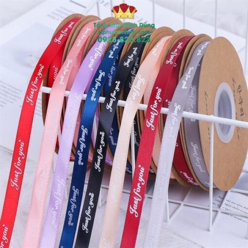 Ruy Băng 1Cm Just For You Cao Cấp - Ảnh 2