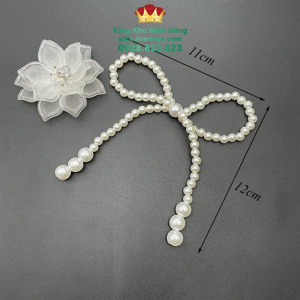 Nơ Ngọc Trai Cao Cấp