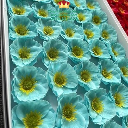 Hoa Sáp Anh Anh Cao Cấp (Hộp 50 Bông) - Sỉ Phụ Kiện Hoa Hoa Sáp Anh Anh Cao Cấp (Hộp 50 Bông) - Ảnh 2