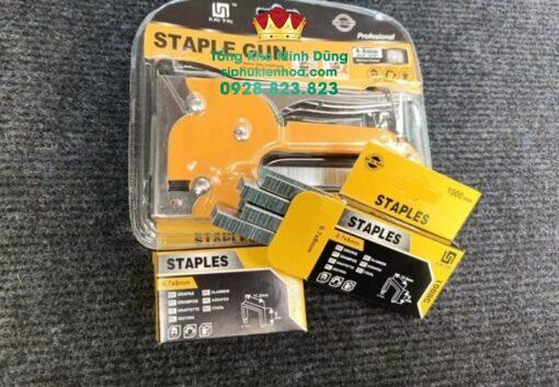 Ghim Bấm Vàng Staples Cao Cấp 1 Hộp - Ảnh 3