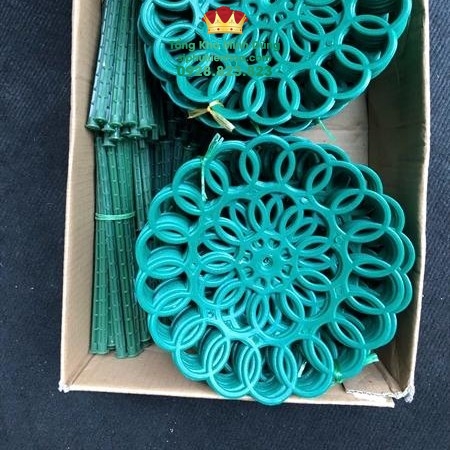 Vĩ Nhựa Tròn Cắm Hoa Cao Cấp (Set 10 Cái) - Sỉ Phụ Kiện Hoa Vĩ Nhựa Tròn Cắm Hoa Cao Cấp (Set 10 Cái) - Ảnh 3