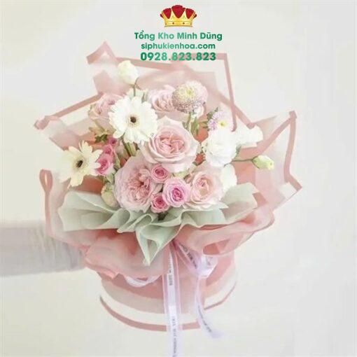 Giấy 1 Mặt Họa Tiết Kiếng Viền Rộng Cao Cấp - Ảnh 4