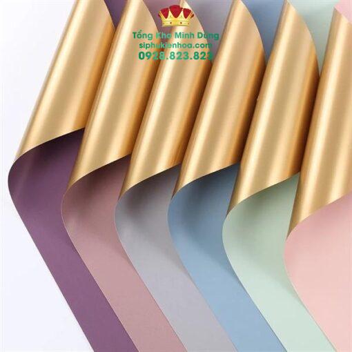 Giấy 2 Mặt Nhũ Đồng Cao Cấp - Ảnh 3
