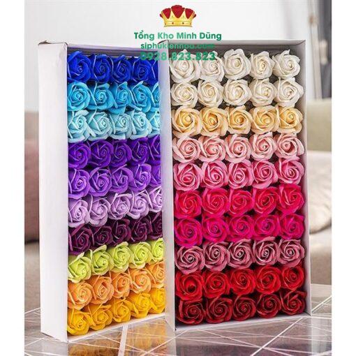 Đầu Bông Hoa Hồng Sáp 3L Cao Cấp - Ảnh 2
