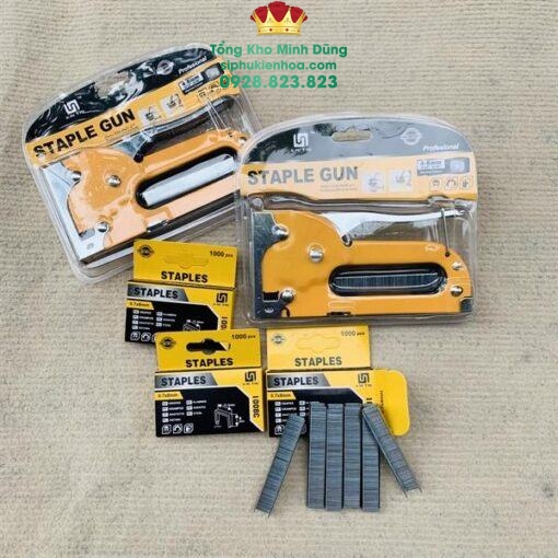 Ghim Bấm Vàng Staples Cao Cấp 1 Hộp - Sỉ Phụ Kiện Hoa Ghim Bấm Vàng Staples Cao Cấp 1 Hộp - Ảnh 2