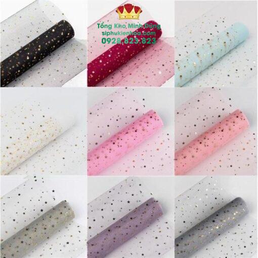Cuộn Lưới Sao Gói Hoa Cao Cấp - Ảnh 3