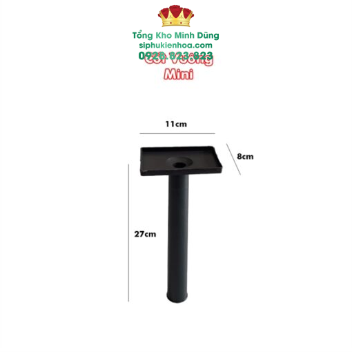 Cốt Vuông Mini Cắm Hoa Cao Cấp