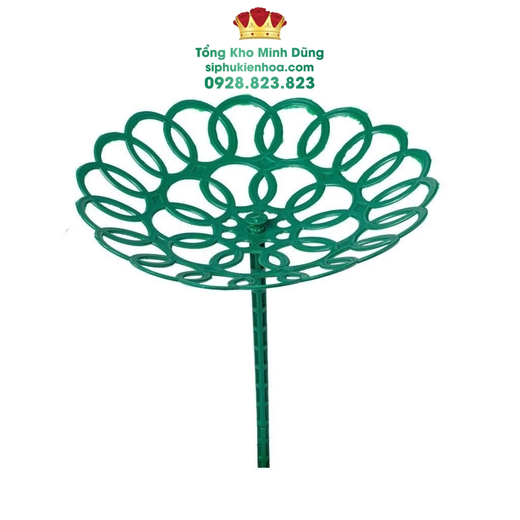 Vĩ Nhựa Tròn Cắm Hoa Cao Cấp (Set 10 Cái) - Sỉ Phụ Kiện Hoa Vĩ Nhựa Tròn Cắm Hoa Cao Cấp (Set 10 Cái)