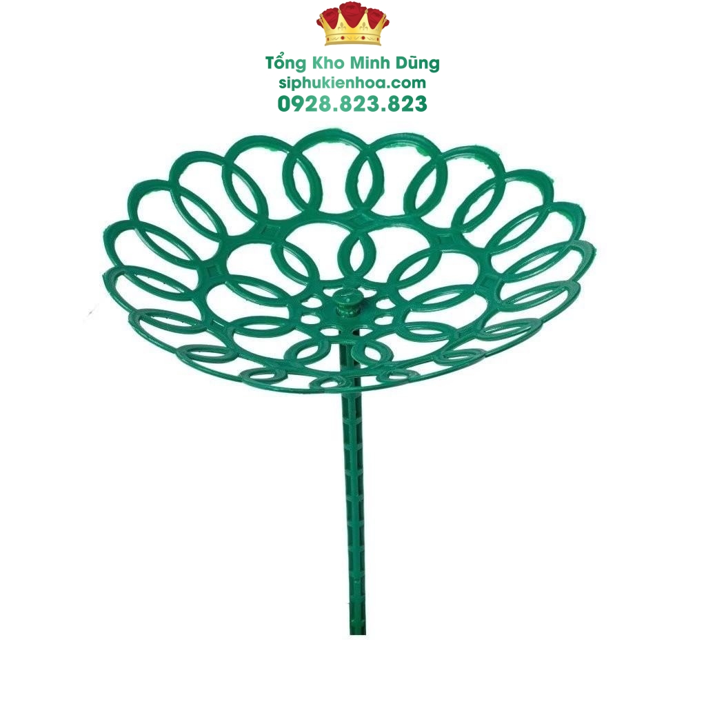 Vĩ Nhựa Tròn Cắm Hoa Cao Cấp (Set 10 Cái) - Sỉ Phụ Kiện Hoa Vĩ Nhựa Tròn Cắm Hoa Cao Cấp (Set 10 Cái)