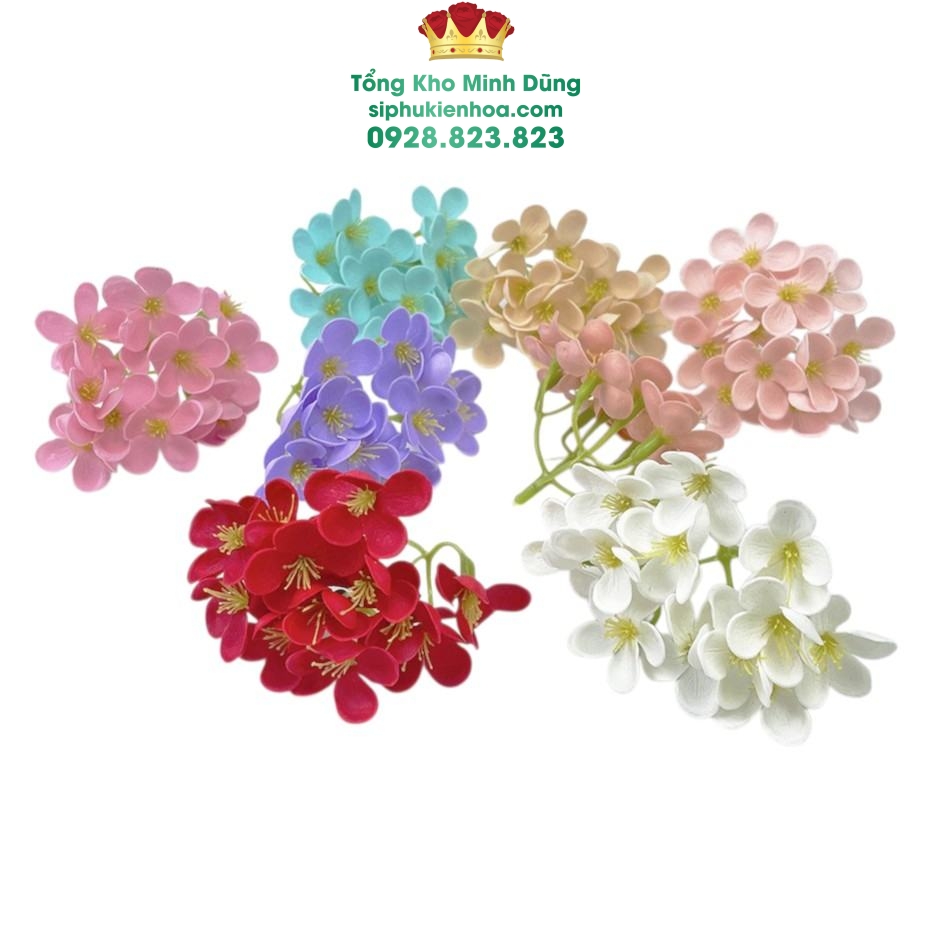 Hoa Sáp Cẩm Tú Cầu Lớn Hq Cao Cấp (Hộp 25B Cụm To) - Sỉ Phụ Kiện Hoa Hoa Sáp Cẩm Tú Cầu Lớn Hq Cao Cấp (Hộp 25B Cụm To) - Ảnh 2