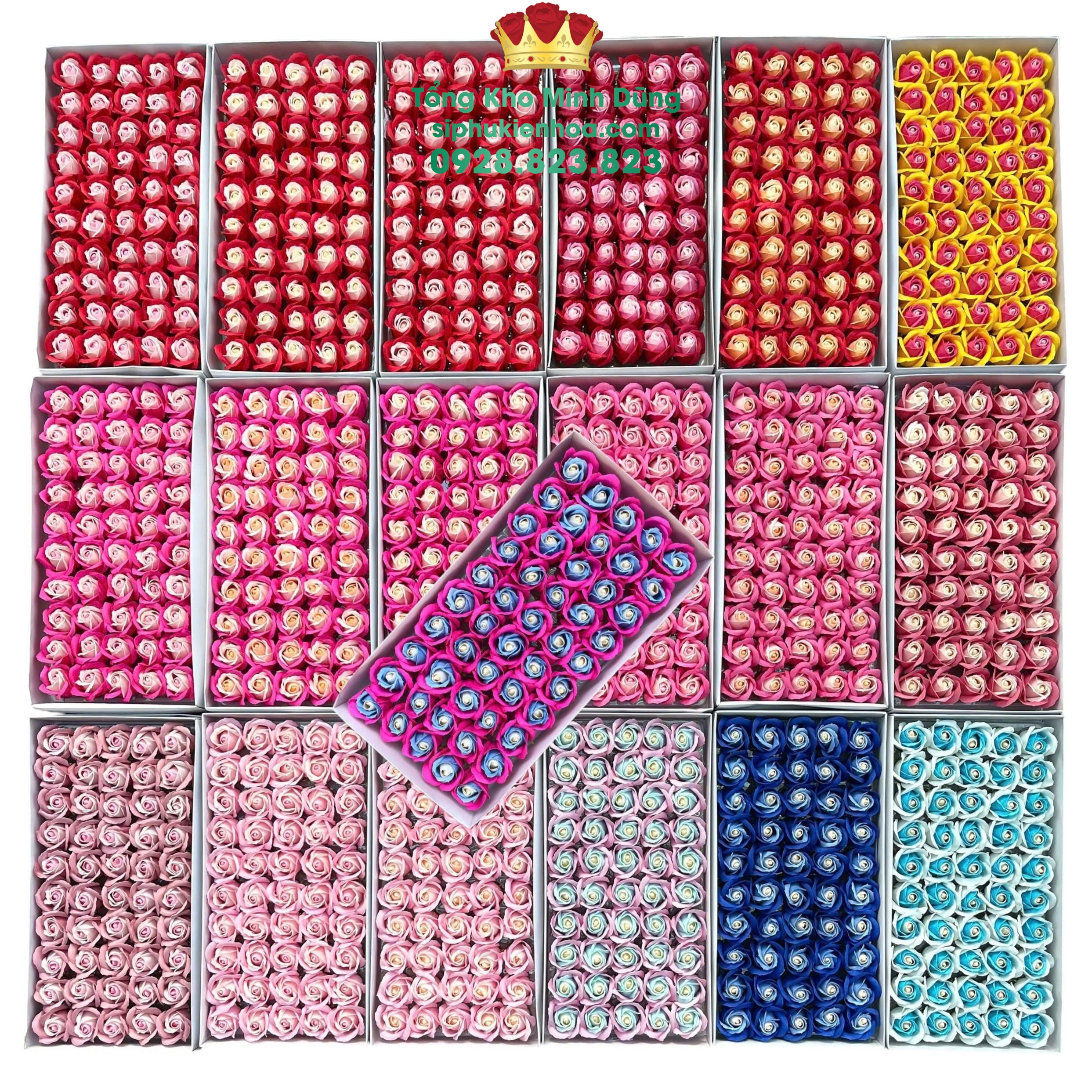 Hoa 3L Song Hỷ Cao Cấp - Sỉ Phụ Kiện Hoa Hoa 3L Song Hỷ Cao Cấp