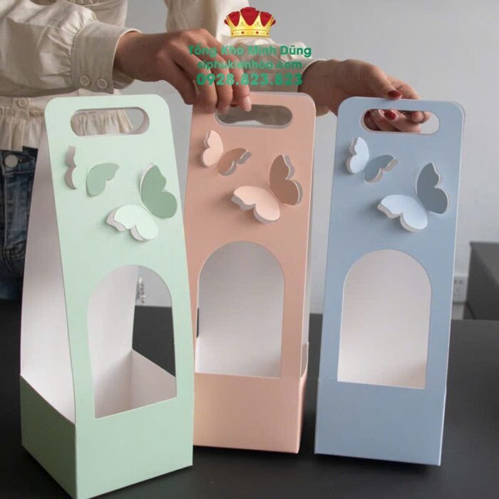 Túi Cắm Hoa Bướm Size Nhỏ Cao Cấp (Set 10 Cái)