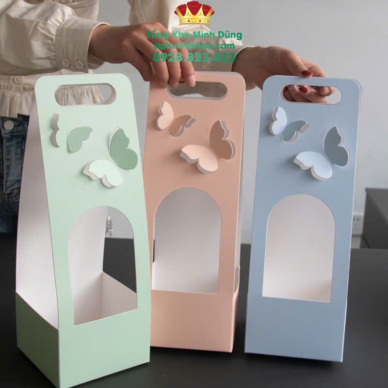 Túi Cắm Hoa Bướm Size Nhỏ Cao Cấp (Set 10 Cái) - Sỉ Phụ Kiện Hoa Túi Cắm Hoa Bướm Size Nhỏ Cao Cấp (Set 10 Cái)