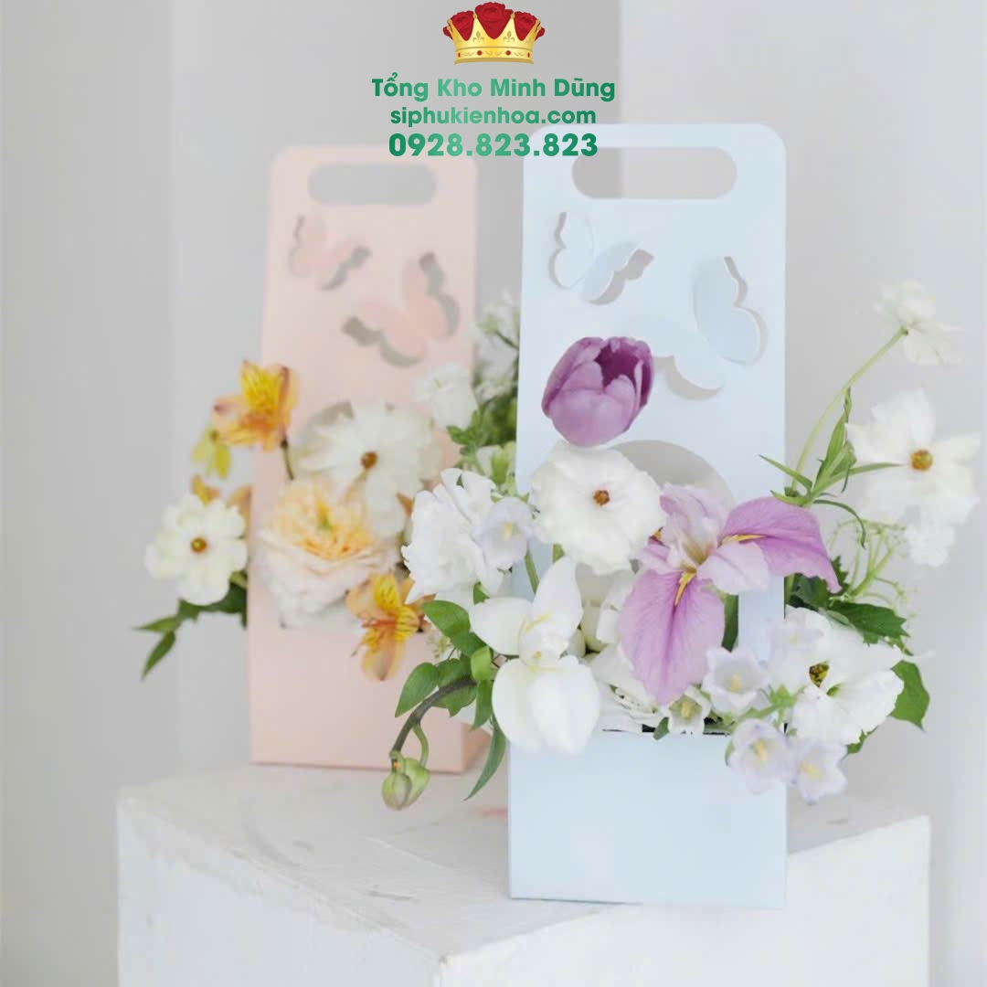 Túi Cắm Hoa Bướm Size Nhỏ Cao Cấp (Set 10 Cái) - Sỉ Phụ Kiện Hoa Túi Cắm Hoa Bướm Size Nhỏ Cao Cấp (Set 10 Cái) - Ảnh 2