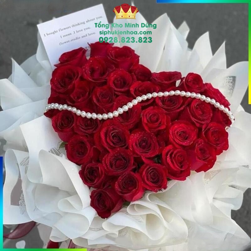 Khung Tim Nhựa Bó Hoa Cao Cấp (Set 6 Khung) - Sỉ Phụ Kiện Hoa Khung Tim Nhựa Bó Hoa Cao Cấp (Set 6 Khung) - Ảnh 2