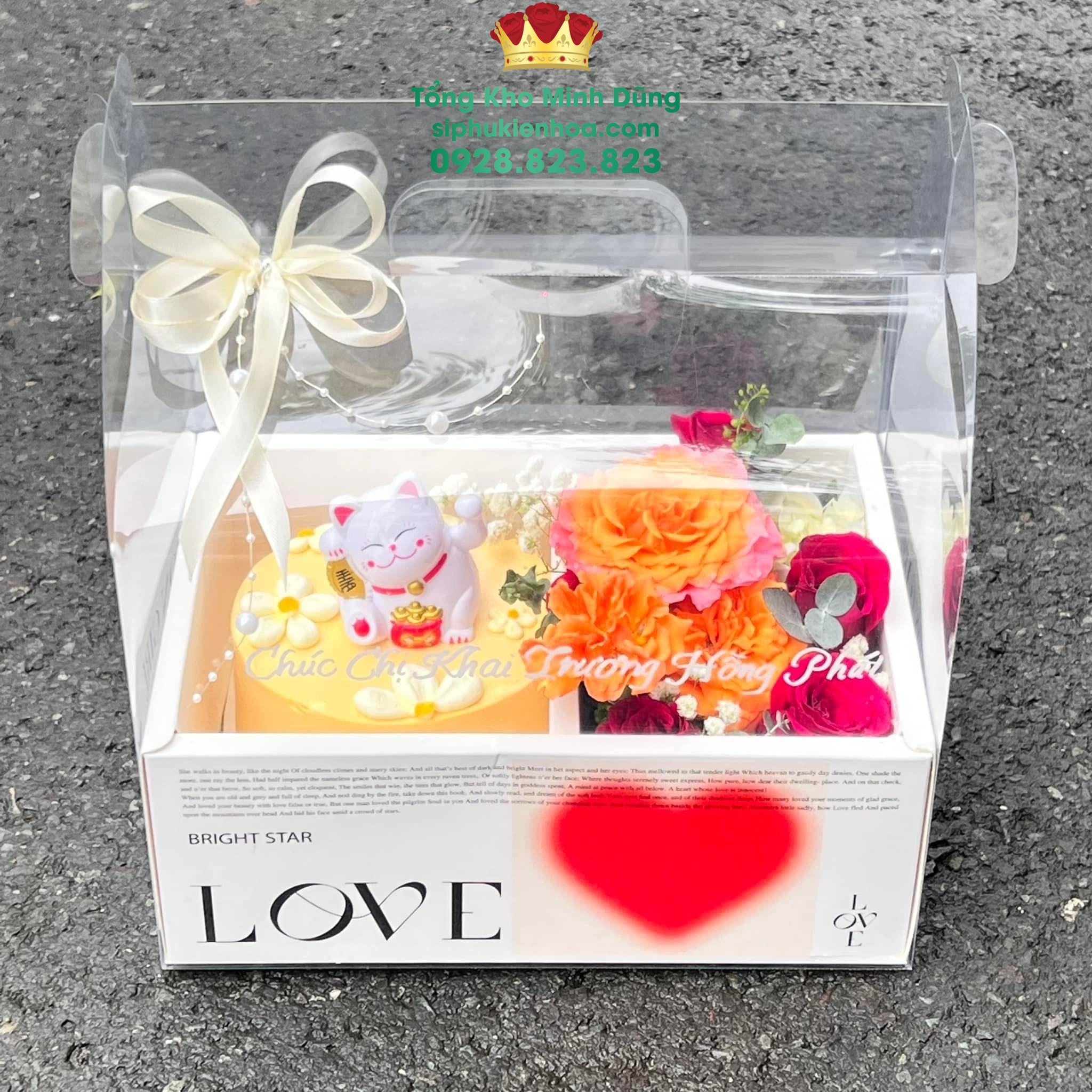 Giỏ Mika Vali 2 Ngăn Cao Cấp (Set 5 Cái) - Sỉ Phụ Kiện Hoa Giỏ Mika Vali 2 Ngăn Cao Cấp (Set 5 Cái) - Ảnh 3