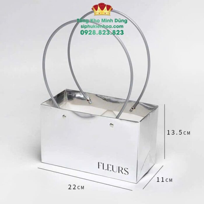 Giỏ Tráng Gương Fleurs Cao Cấp (Set 10 Cái)