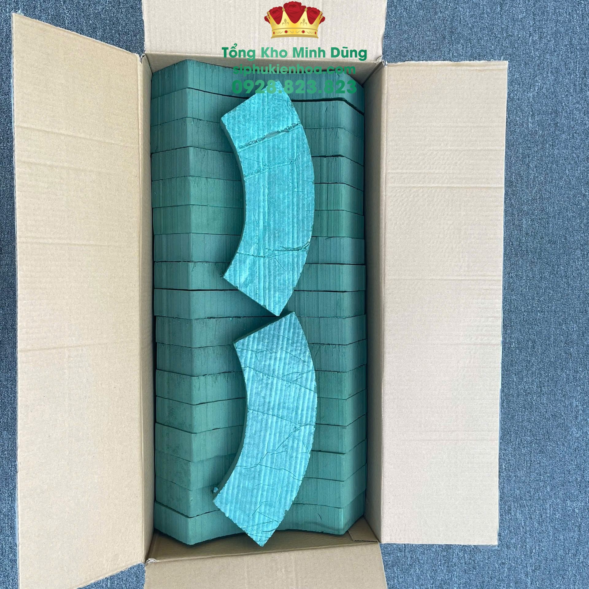 Xốp Vòng Rosa Foam Cao Cấp (70 Viên) - Sỉ Phụ Kiện Hoa Xốp Vòng Rosa Foam Cao Cấp (70 Viên) - Ảnh 3