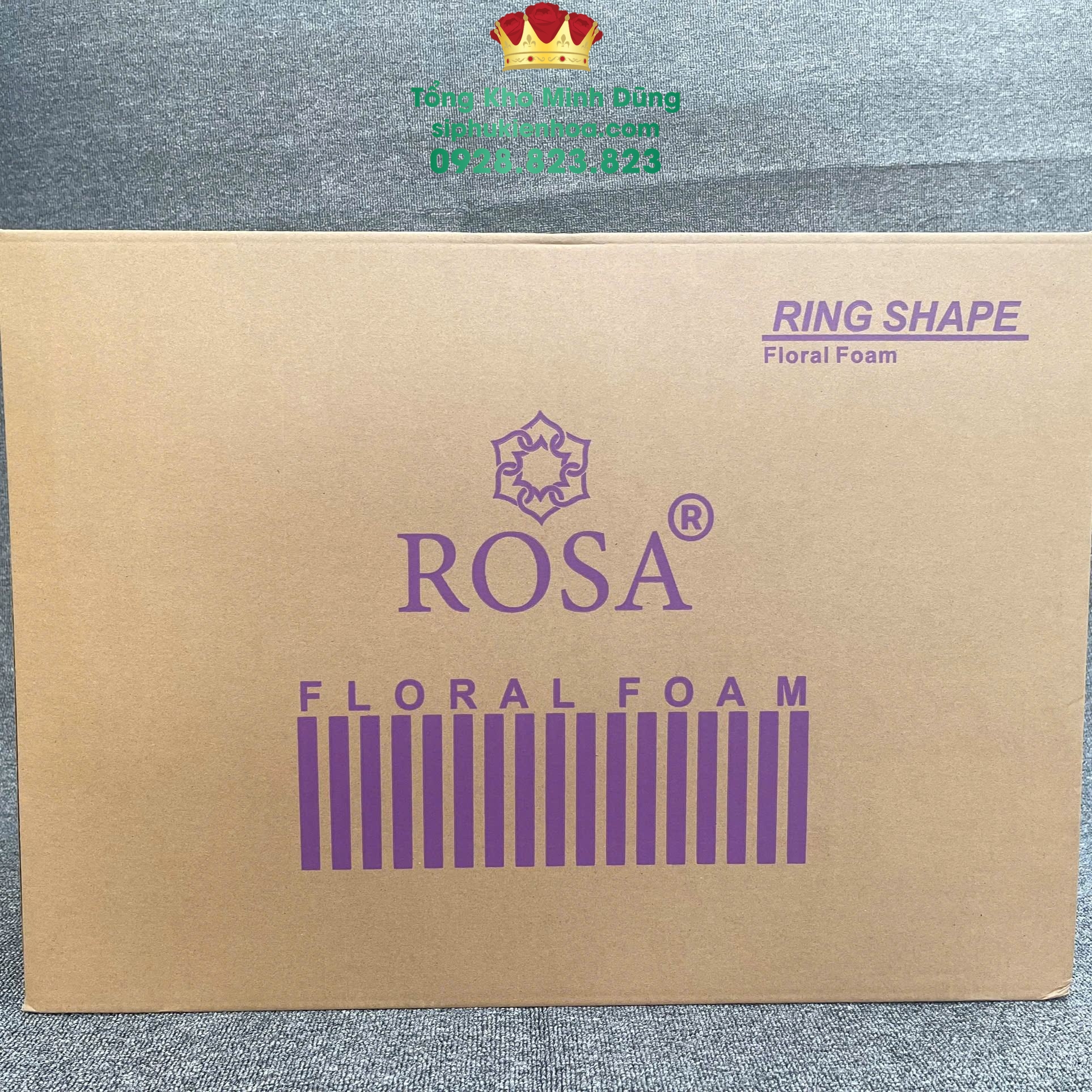 Xốp Vòng Rosa Foam Cao Cấp (70 Viên) - Sỉ Phụ Kiện Hoa Xốp Vòng Rosa Foam Cao Cấp (70 Viên)