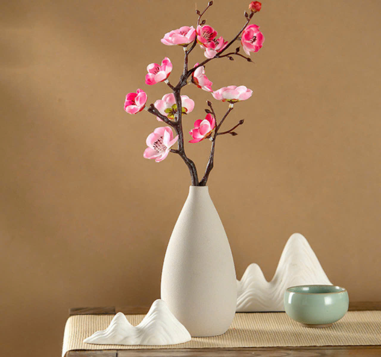 Cành Đào Trang Trí set 10 cành - Sỉ Phụ Kiện Hoa Cành Đào Trang Trí set 10 cành - Ảnh 3