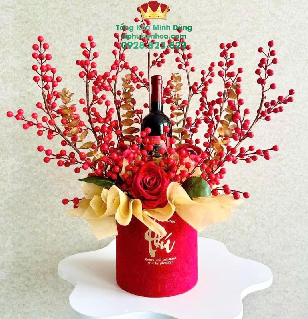 Cành Đông Đào 12 Nhánh - Sỉ Phụ Kiện Hoa Cành Đông Đào 12 Nhánh - Ảnh 2