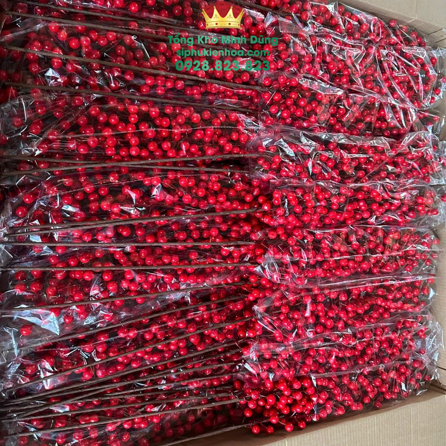 Cành Đông Đào 12 Nhánh - Sỉ Phụ Kiện Hoa Cành Đông Đào 12 Nhánh - Ảnh 3