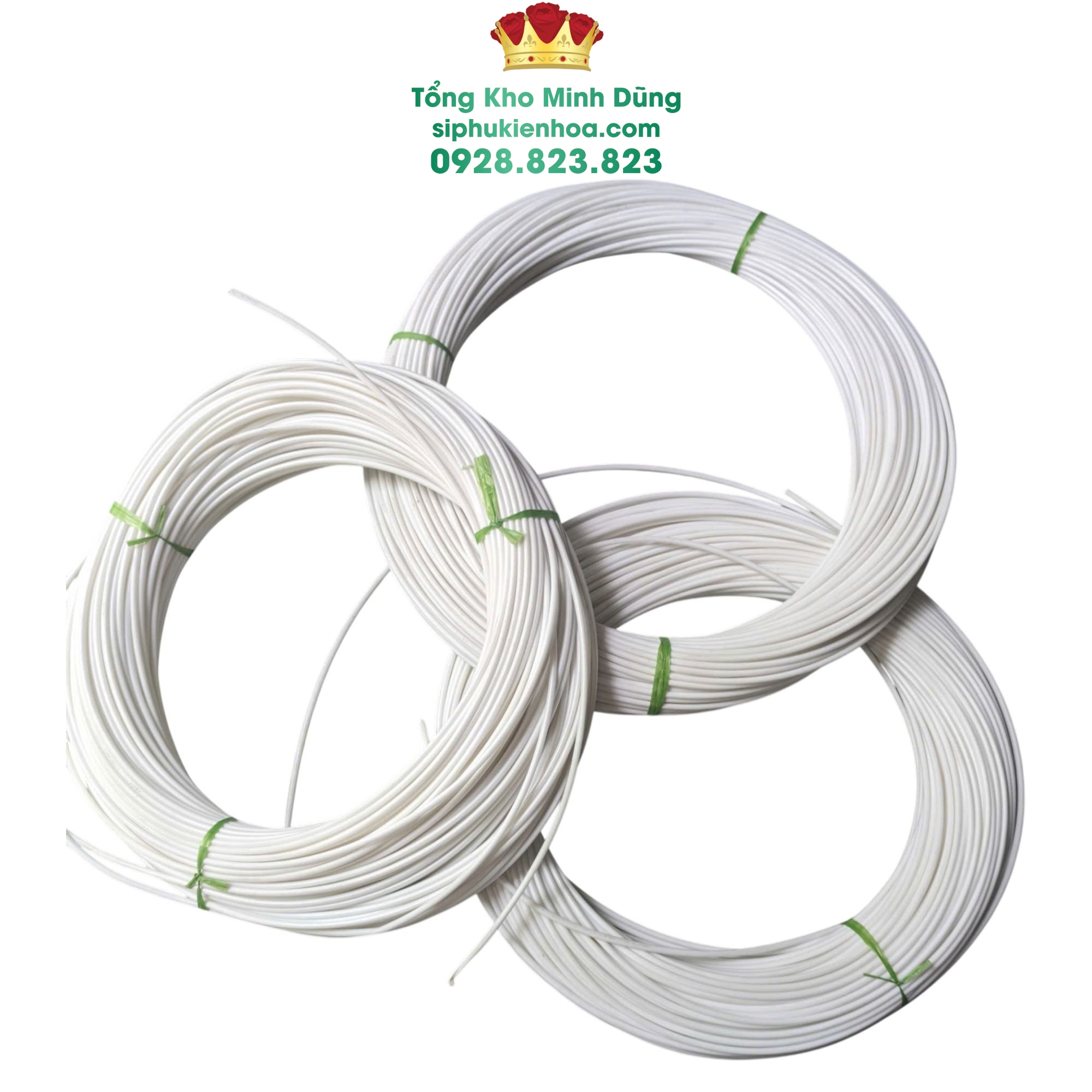 Dây Dẻo Nhựa 1Kg Cao Cấp - Sỉ Phụ Kiện Hoa Dây Dẻo Nhựa 1Kg Cao Cấp