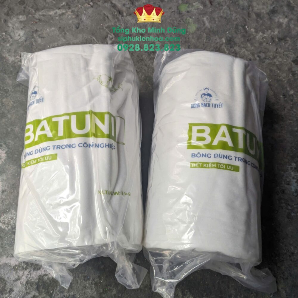 Cuộn Bông Gòn Bọc Gốc Hoa Cao Cấp 1Kg - Ảnh 3
