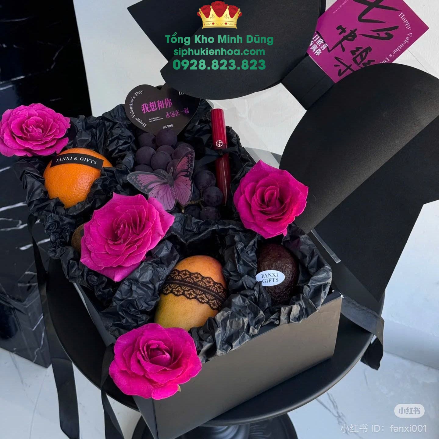 Hộp Mika Nắp Nơ Xốp Cao Cấp (Set 5C) - Sỉ Phụ Kiện Hoa Hộp Mika Nắp Nơ Xốp Cao Cấp (Set 5C) - Ảnh 4