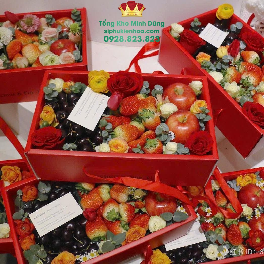 Túi Nắp Mika Trong Đựng Quà Có Quai Xách Cao Cấp ( Set 5 Cái) - Sỉ Phụ Kiện Hoa Túi Nắp Mika Trong Đựng Quà Có Quai Xách Cao Cấp ( Set 5 Cái) - Ảnh 2