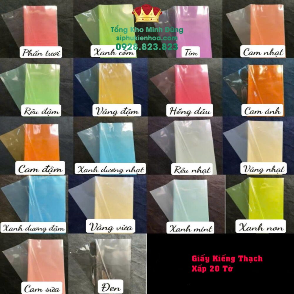 Giấy Kiếng Thạch Cao Cấp - Ảnh 4