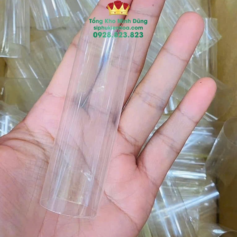 Cuộn Mika Quấn Tiền - Cao 8Cm X 54M (1 Cuộn) - Sỉ Phụ Kiện Hoa Cuộn Mika Quấn Tiền - Cao 8Cm X 54M (1 Cuộn) - Ảnh 2