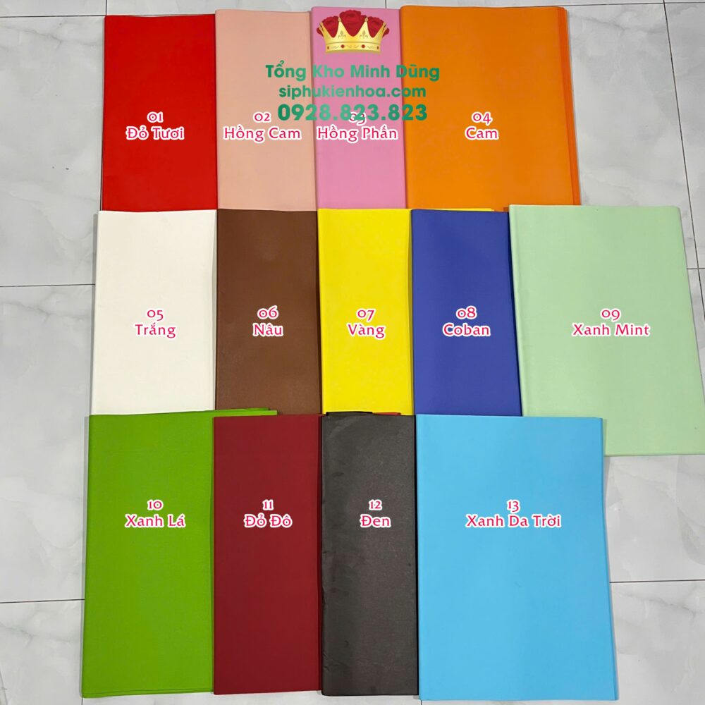 Giấy Báo Màu Cao Cấp - Ảnh 3