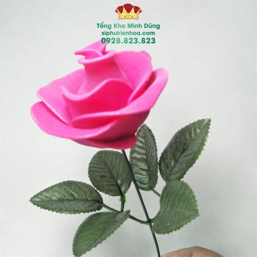 Lá Hồng Giả Cắm Hoa Cao Cấp 1 (Nửa Kg) - Ảnh 4