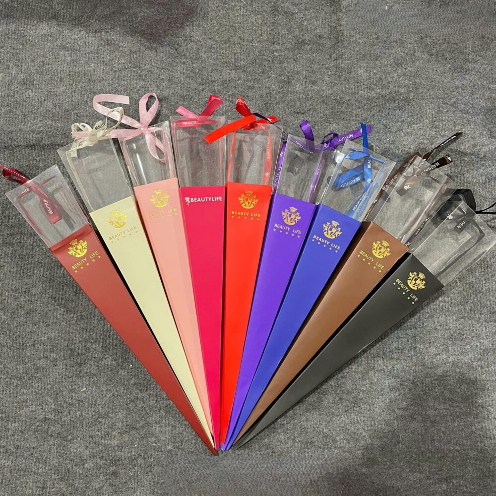 Vỏ Hộp Mika 1 Bông - 1 Bịch 10 Cái - Bán Theo Set 5 Bịch ( 50C )