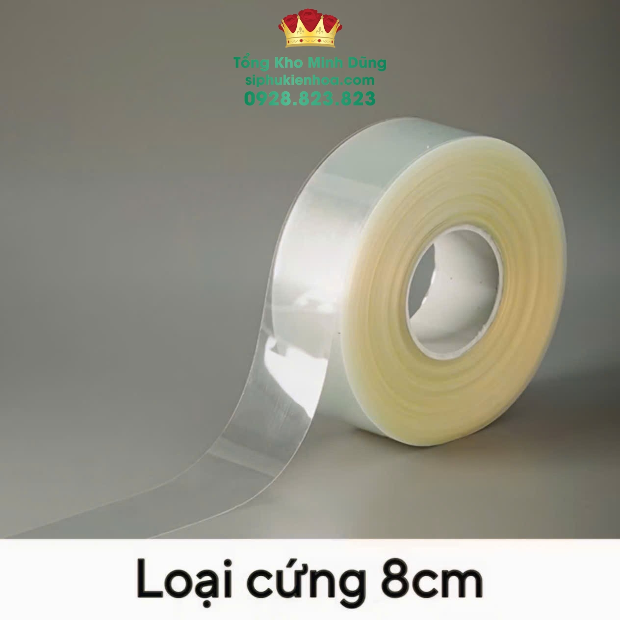 Cuộn Mika Quấn Tiền - Cao 8Cm X 54M (1 Cuộn) - Sỉ Phụ Kiện Hoa Cuộn Mika Quấn Tiền - Cao 8Cm X 54M (1 Cuộn)