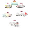 Baner Chúc Mừng Sinh Nhật Cao Cấp -Tốt Nghiệp - Sỉ Phụ Kiện Hoa