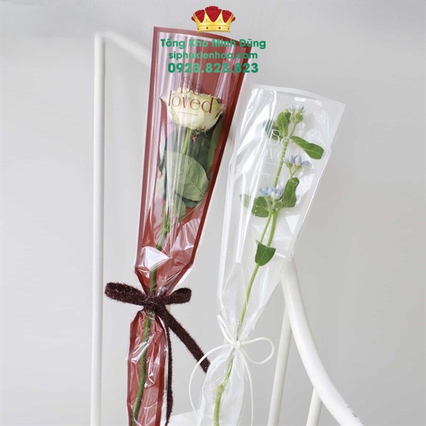 Túi Đựng Hoa 1 Bông Cao Cấp: Be Loved - Sỉ Phụ Kiện Hoa Túi Đựng Hoa 1 Bông Cao Cấp: Be Loved - Ảnh 2