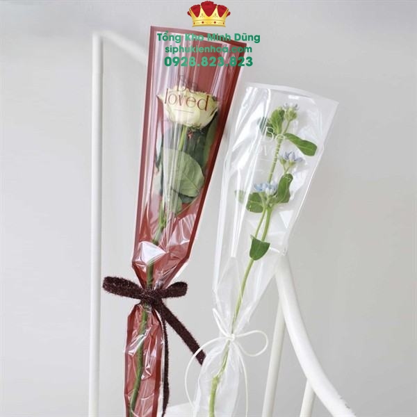 Túi Đựng Hoa 1 Bông Cao Cấp: Be Loved - Sỉ Phụ Kiện Hoa Túi Đựng Hoa 1 Bông Cao Cấp: Be Loved - Ảnh 2