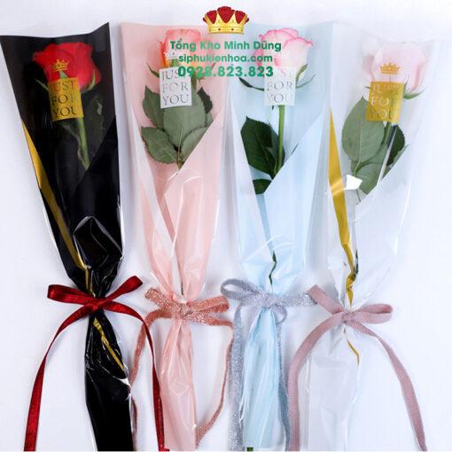 Túi Đựng Hoa 1 Bông Cao Cấp: Just For You - Ảnh 2